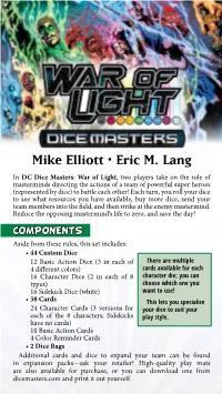 Mike Elliott • Eric M. Lang