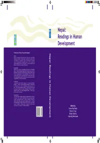 Nepal: Readings in Human Development