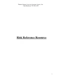 View This Comprehensive Glossary of Insurance Terms