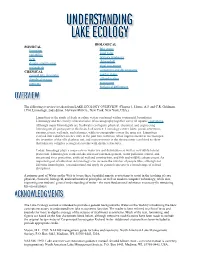 A Primer on Limnology, Second Edition
