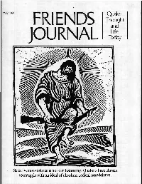 Quaker Thought and Today