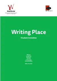 Writing Place: Student Activities 1 TABLE of CONTENTS
