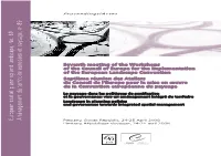 European Spatial Planning and Landscape, No