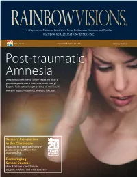 Post-Traumatic Amnesia