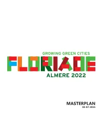 Masterplan Floriade Almere 2022