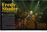 Evolving Processes Fredy Studer