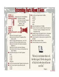 Interesting Facts About 3 John.Pmd