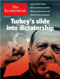 Turkey's Slide Into Dictatorship