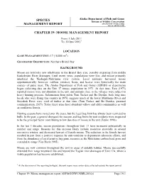 Chapter 19: Moose Management Report