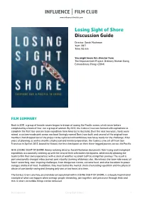 Losing Sight of Shore Discussion Guide