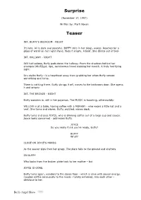 Surprise Script
