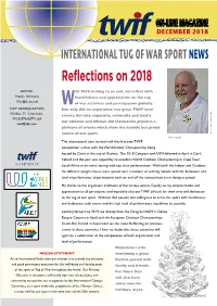 Reflections on 2018