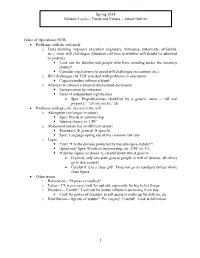 Spring 2014 Melanie Leslie – Trusts and Estates – Attack Outline 1