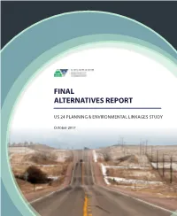 Final Alternatives Report