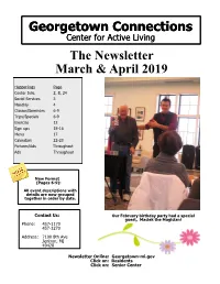 Georgetown Connections Georgetown Connections the Newsletter