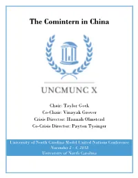 The Comintern in China