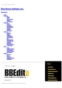 Bare Bones Software, Inc