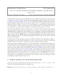 Notes 5.1: Fourier Transform, Macwillams Identities, and LP Bound February 2010 Lecturer: Venkatesan Guruswami Scribe: Venkat Guruswami & Srivatsan Narayanan