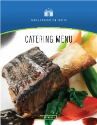 Catering Menu