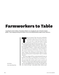 Farmworkers to Table