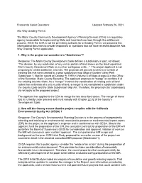 Frequently Asked Questions Updated February 26, 2021 Alta Way