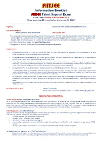 Information Booklet