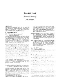 The GNU Hurd
