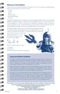 Welcome to Triton Nation! Using Your Student Handbook