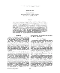 Ajoite: New Data