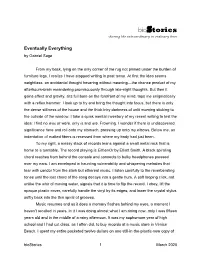 Eventually Everything by Gabriel Sage