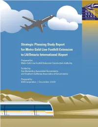 Final Gold Line Report