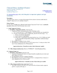 Icatibant (Firazyr) Reference Number: CP.PHAR.178 Effective Date: 03/16 Coding Implications Last Review Date: 03/17 Revision Log