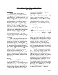 (PDF) DFT Software: Who, What, and How Much