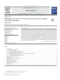 Rethinking Discretization to Advance Limnology Amid the Ongoing Information Explosion