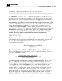 Measuring Elevator System Inertia