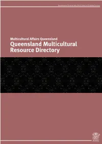 Queensland Multicultural Resource Directory