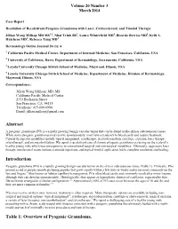 Overview of Pyogenic Granuloma