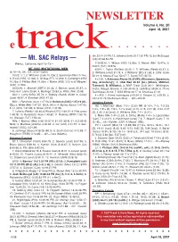 NEWSLETTER Volume 6, No