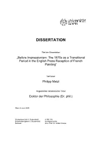 Dissertation