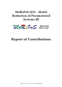 Report of Contributions