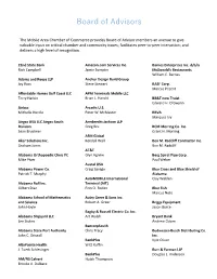 Board of Advisors