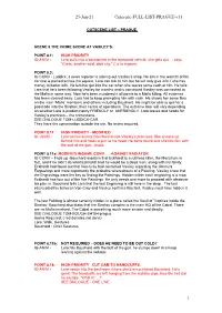 Cutscene List – Prague