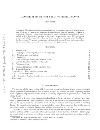 Arxiv:1712.08520V3 [Math.CO] 1 Feb 2018 Tions to Physics, in Particular to the Study of Scattering Amplitudes in Quantum ﬁeld Theory and String Theory