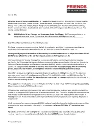 Communication from Janet Griffiths-Maxymiw