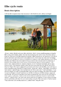 Elbe Cycle Route