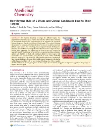 How Beyond Rule of 5 Drugs and Clinical Candidates Bind to Their Targets Bradley C