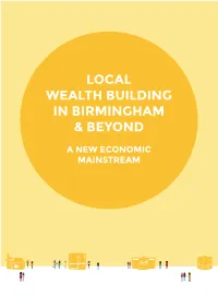 Local Wealth Building in Birmingham & Beyond