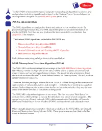NSSL Mesocyclone Detection Algorithm (MDA)