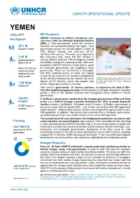 Unhcr Operational Update