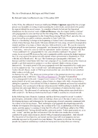 The Art of Doublespeak, Bellingcat and Mind Control by Edward Curtin